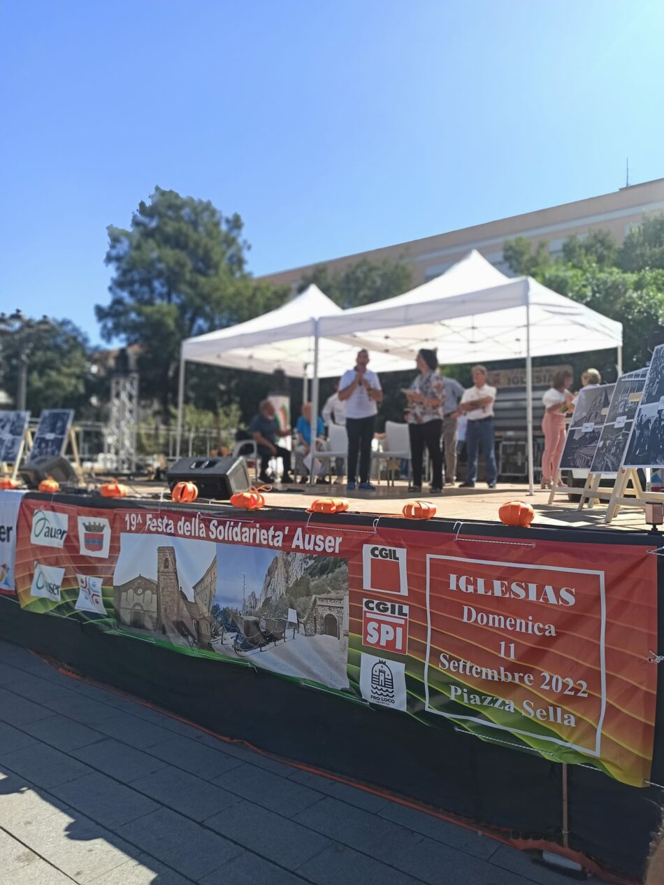 Festa Regionale Auser ad Iglesias